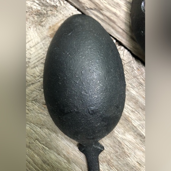 Cast Iron Cottagecore Black Iron Metal Spoons Fork Wall Decor Vintage - Picture 8 of 10